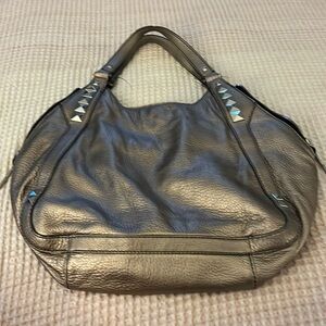 orYany Metallic Hobo Gold